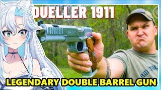 THE DOUBLE BARREL 1911 LEGENDARY DUELLER  Kentucky Ballistics React