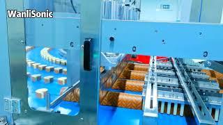 Wanli Swiss roll cake cutting machine with ultrasonic blade​​