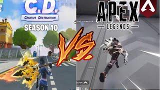 APEX LEGENDS MOBILE VS CREATIVE DESTRUCTION - Which is best on Mobile?