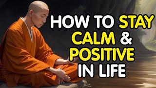 How to Stay Calm and Positive in Life  Buddhist Story