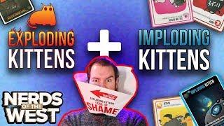 Exploding Kittens & Imploding Kittens  Board Game Playthrough