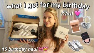 WHAT I GOT FOR MY BIRTHDAY *16th birthday haul