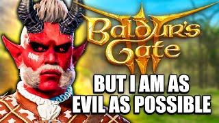 Being as evil as possible in Baldurs Gate 3