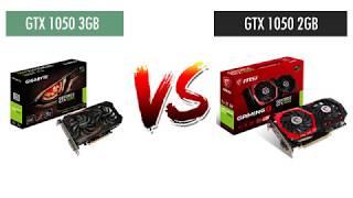 GTX 1050 3GB vs GTX 1050 2GB - AMD Ryzen 5 2600X - Benchmarks Comparison