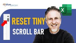 Reset Scroll Bar in Excel  Horizontal & Vertical Scroll Bars are Tiny  Recalibrate Scroll Bars