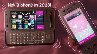 Aesthetic Nokia Slider Phone Unboxing 2023 WHITE 