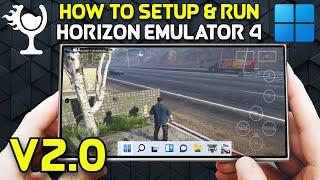 Horizon Emulator v2.0 Android - SetupBest SettingsReview  Best Windows Emulator