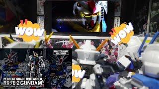 PG Unleashed RX-78-2 Gundam  Bandai Perfect Grade Unleashed 160  SDCS Gundam Reaction  upcomming