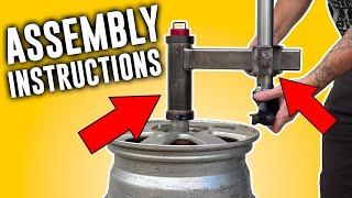 Ultimate Manual Tire Changer DELUXE - Assembly Instructions