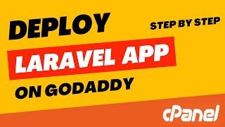 Deploy laravel app on godaddy cpanel step by step   #DeployAppOnCpanel
