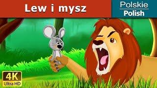 Lew i mysz  The Lion And The Mouse in Polish  @PolishFairyTales