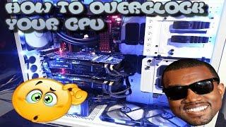 How To Overclock Your CPU For  PC AMD Processors Only AMD FX 4300 Quad Core