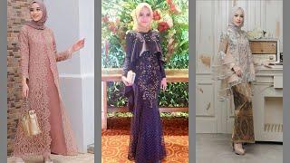 Inspirasi Model Baju Gamis Pesta Brokat Terbaru 2022 dan Kebaya Brokat Mewah