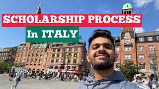 Admission to Scholarship Process in Italy 2024-25  Regional Scholarships  Need-Based Scholarships
