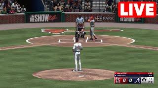 MLB LIVE St.Louis Cardinals vs Atlanta Braves - 20th July 2024  MLB Full Game - MLB 24