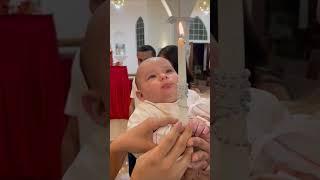 Precious Baby’s Reaction to Christening Candle