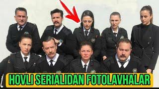 HOVLI Serialidan kamera orti suratlari #Denis #Azra #Zerrin #Kudret #Xovli132 #Hovli132 #hovlifinal