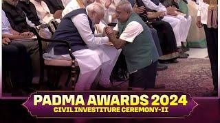 President Murmu presents Padma Awards 2024Civil Investiture Ceremony-IIRashtrapati Bhavan PM Modi