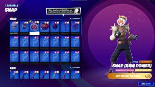 *NEW* Assemble Snap Styles in Fortnite Chapter 3 Season 3 Craftable Skin