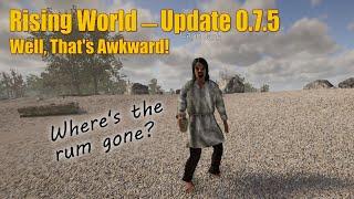 Rising World--Update 0.7.5  Awkward NPCs and new shapes and stuff.