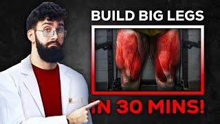 The SMARTEST Leg Day in JUST 30 Minutes Science Based