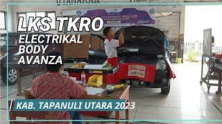 Lomba Keterampilan Siswa LKS TKRO Kab. Taput Electrikal Body Avanza.