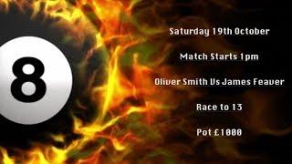 Dutchy TV Live Stream - Oliver Smith Vs James Feaver