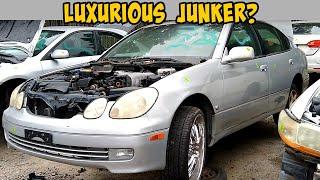 Junkyard Adventures The Lexus GS300. It was a great ride