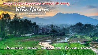 VILLA NATASYA PUNCAK BY SURGANYA VILLA  Villa Murah 1 jutaan Kapasitas 25 org  Villa View Bagus