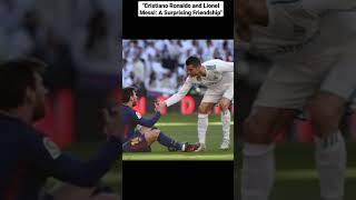 Cristiano Ronaldo and Lionel MessiA Surprising Friendship#shorts #viral