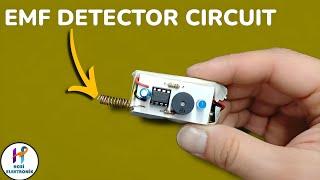 HERKESTE OLMASI GEREKEN GÜZEL BİR DEVRE  EMF DETECTOR CIRCUIT #emf #ne555 #electronic