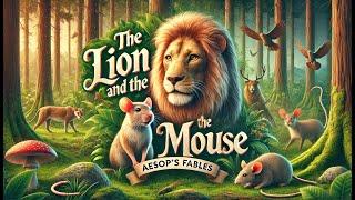 The Lion and the Mouse   Aesops Fables  Episode 1 #kidsstories #moralstories #bedtimestories