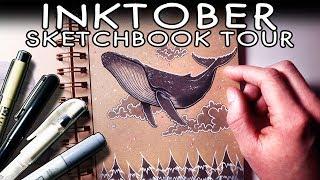 INKTOBER SKETCHBOOK TOUR 2018