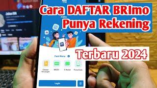 Cara Daftar BRImo Lewat HP Sudah Punya Rekening