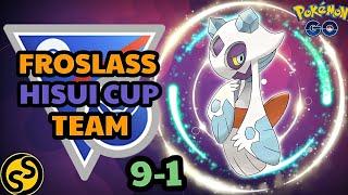 Foslass Lead is INSANE in HISUI CUP Team Pokemon Go Battle League Season 17 2024