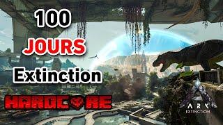 Jai survécu 100 Jours en Hardcore sur Extinction ARK moddé 