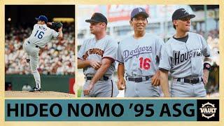 Hideo Nomo starts and DOMINATES 1995 All-Star Game Tosses 2 scoreless with 3 Ks