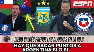 ¡ALINEACIÓN LISTA PRENSA CHILENA EN LA PREVIA DEL ARGENTINA VS CHILE POR COPA AMÉRICA 2024 USA