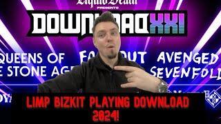 Limp Bizkit Announced for Download Festival 2024