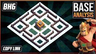 NEW BEST BH6 TROPHY defense Base 2021 Builder Hall 6 Trophy Base Design with Copy Link - COC