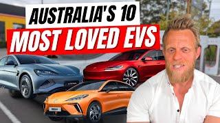 The 10 best selling EVs in Australia in 2024 EV sales grow in Australia