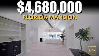 Inside a $4680000 FLORIDA MANSION  Peter J Ancona