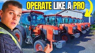 How to Operate the Kubota L6060 Complete Snow Removal Training