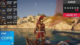 RX 6600 XT + i5 13600K  Assassins Creed Odyssey