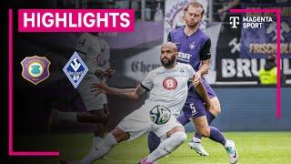 FC Erzgebirge Aue - SV Waldhof Mannheim  Highlights 3. Liga  MAGENTA SPORT