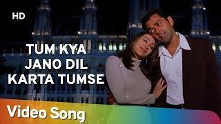 Tum Kya Jano Dil Karta Tumse  Aashiq 2001  Bobby Deol Karisma Kapoor  Romantic Song