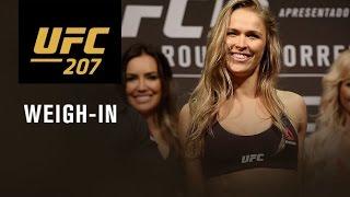 UFC 207 Official Weigh-in