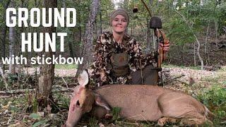 A Second Chance on the Ground with Black Widow Recurve  Traditional Bowhunting