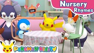 Hot Cross Buns  Nursery Rhyme  Kids Song  Pokémon Kids TV​