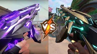 Singularity Vandal VS Araxys Vandal  Valorant Best Vandal Skins